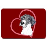 NMtlMrl Dots Heartline Large Doormat
