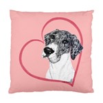 NMtlMrl Dots Heartline Cushion Case (One Side)