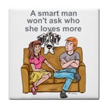 NH Smart Man Tile Coaster