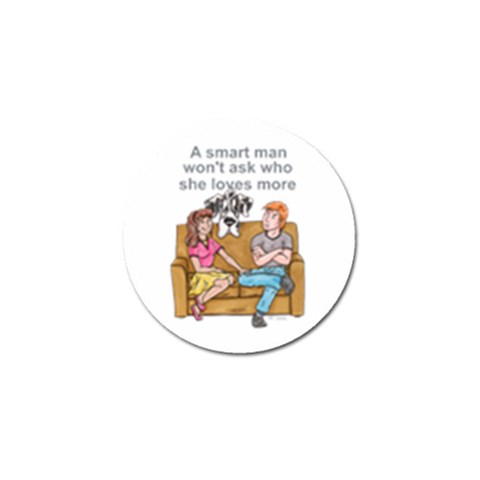 NH Smart Man Golf Ball Marker (10 pack) from ArtsNow.com Front