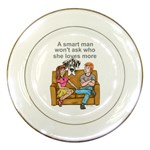 NH Smart Man Porcelain Plate