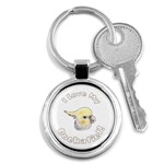 Love My Cockatiel Key Chain (Round)