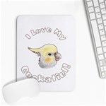 Love My Cockatiel Small Mousepad