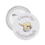 Love My Cockatiel 2.25  Button