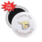 Love My Cockatiel 2.25  Magnet (100 pack) 