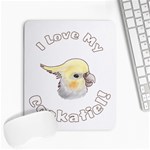 Love My Cockatiel Large Mousepad