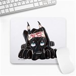 CBlk Pup space for rent Large Mousepad