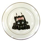 CBlk Pup space for rent Porcelain Plate