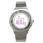 Puck Bunny 2 Stainless Steel Watch