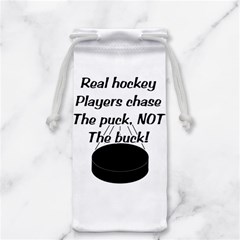 Chase The Puck Jewelry Bag from ArtsNow.com Back