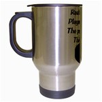 Chase The Puck Travel Mug (Silver Gray)