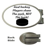 Chase The Puck Money Clip (Oval)