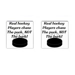 Chase The Puck Cufflinks (Square)