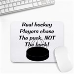 Chase The Puck Small Mousepad