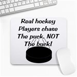 Chase The Puck Large Mousepad
