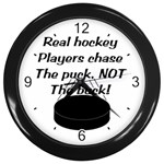 Chase The Puck Wall Clock (Black)