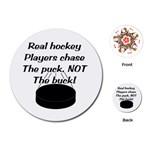 Chase The Puck Playing Cards (Round)