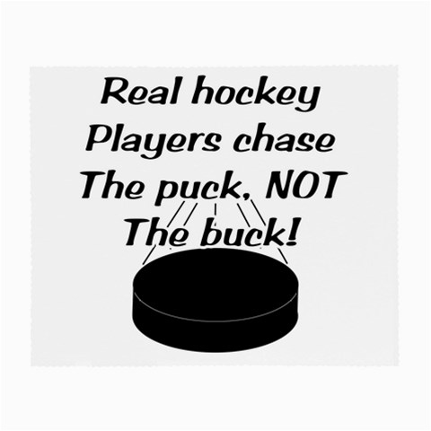 Chase The Puck Glasses Cloth (Small, Two Sides) from ArtsNow.com Front