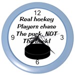 Chase The Puck Color Wall Clock