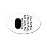 Chase The Puck Sticker Oval (100 pack)