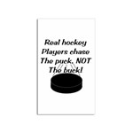 Chase The Puck Sticker Rectangular (10 pack)