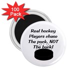 Chase The Puck 2.25  Magnet (100 pack) 