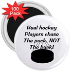 Chase The Puck 3  Magnet (100 pack)