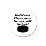 Chase The Puck Magnet 3  (Round)