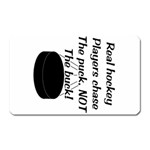 Chase The Puck Magnet (Rectangular)