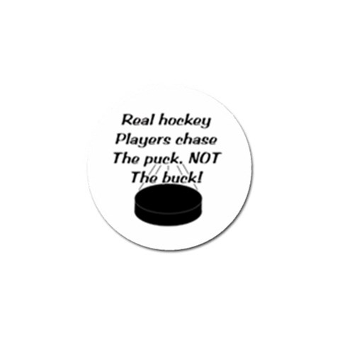 Chase The Puck Golf Ball Marker (10 pack) from ArtsNow.com Front