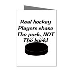 Chase The Puck Mini Greeting Cards (Pkg of 8)