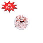 Panic At The Disco - Lying Is The Most Fun A Girl Have Without Taking Her Clothes 1  Mini Magnet (10 pack) 