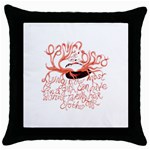 Panic At The Disco - Lying Is The Most Fun A Girl Have Without Taking Her Clothes Throw Pillow Case (Black)