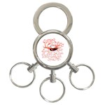 Panic At The Disco - Lying Is The Most Fun A Girl Have Without Taking Her Clothes 3-Ring Key Chain