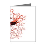 Panic At The Disco - Lying Is The Most Fun A Girl Have Without Taking Her Clothes Mini Greeting Card