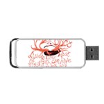 Panic At The Disco - Lying Is The Most Fun A Girl Have Without Taking Her Clothes Portable USB Flash (One Side)