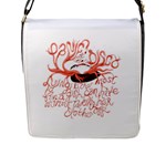 Panic At The Disco - Lying Is The Most Fun A Girl Have Without Taking Her Clothes Flap Closure Messenger Bag (L)