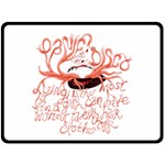 Panic At The Disco - Lying Is The Most Fun A Girl Have Without Taking Her Clothes Two Sides Fleece Blanket (Large)