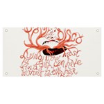 Panic At The Disco - Lying Is The Most Fun A Girl Have Without Taking Her Clothes Banner and Sign 6  x 3 