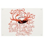 Panic At The Disco - Lying Is The Most Fun A Girl Have Without Taking Her Clothes Banner and Sign 6  x 4 