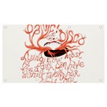 Panic At The Disco - Lying Is The Most Fun A Girl Have Without Taking Her Clothes Banner and Sign 7  x 4 