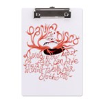 Panic At The Disco - Lying Is The Most Fun A Girl Have Without Taking Her Clothes A5 Acrylic Clipboard