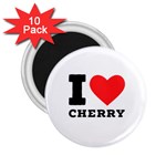 I love cherry 2.25  Magnets (10 pack) 