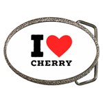 I love cherry Belt Buckles