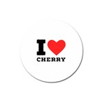 I love cherry Magnet 3  (Round)