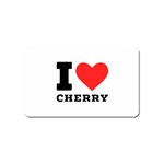 I love cherry Magnet (Name Card)