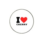 I love cherry Hat Clip Ball Marker