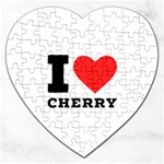 I love cherry Jigsaw Puzzle (Heart)