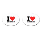 I love cherry Cufflinks (Oval)