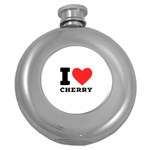 I love cherry Round Hip Flask (5 oz)